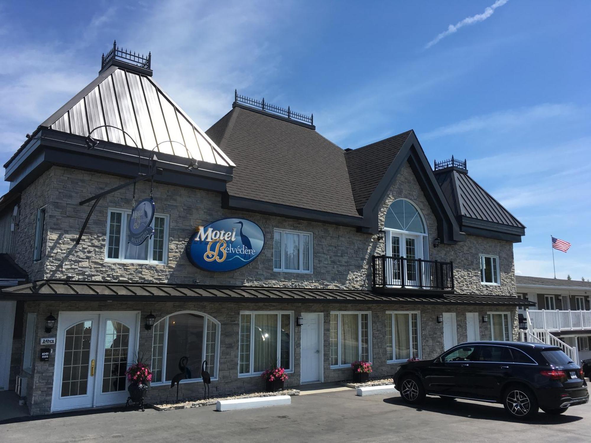 Motel Vue Belvedere Saint-Siméon エクステリア 写真
