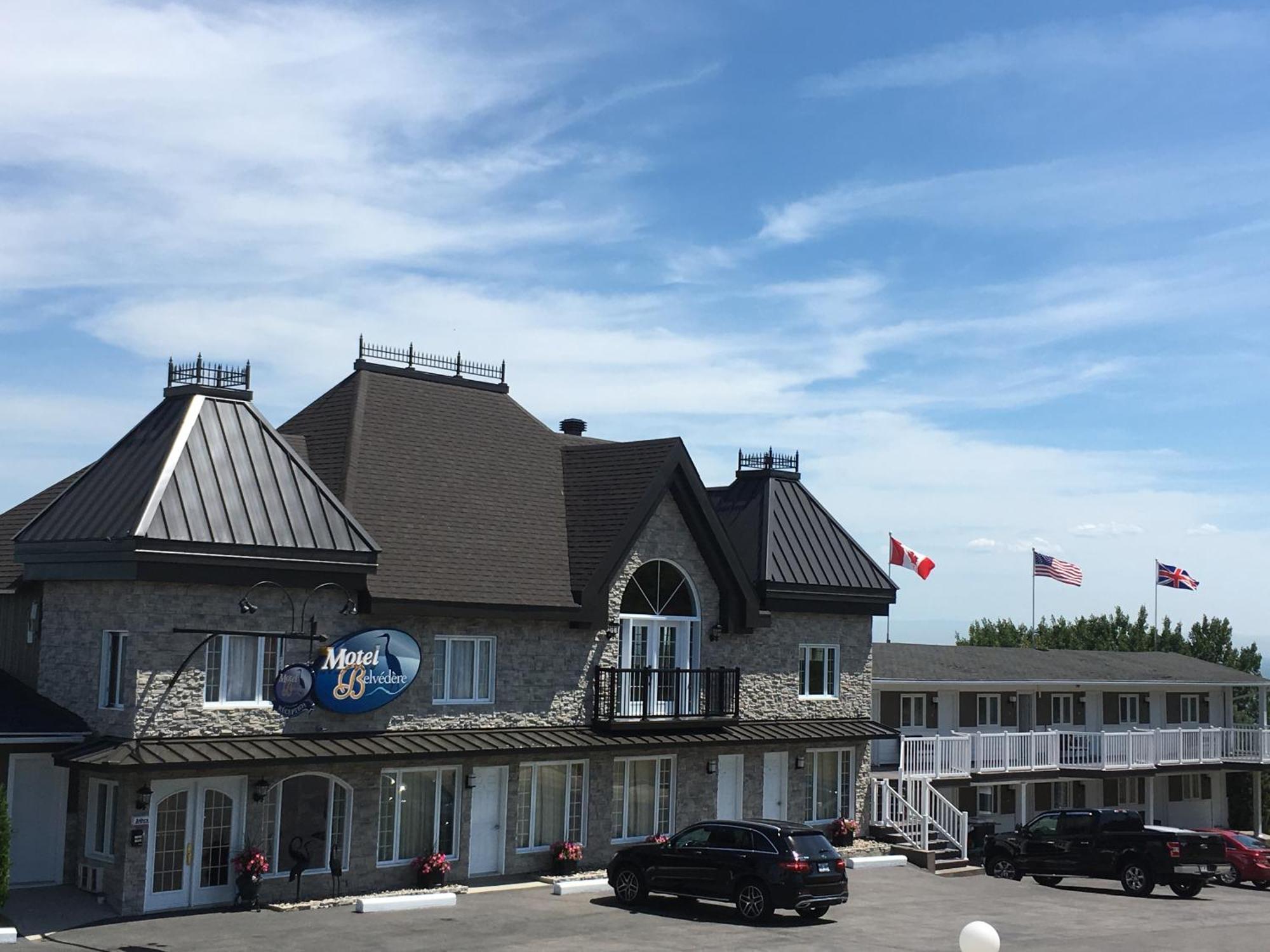 Motel Vue Belvedere Saint-Siméon エクステリア 写真