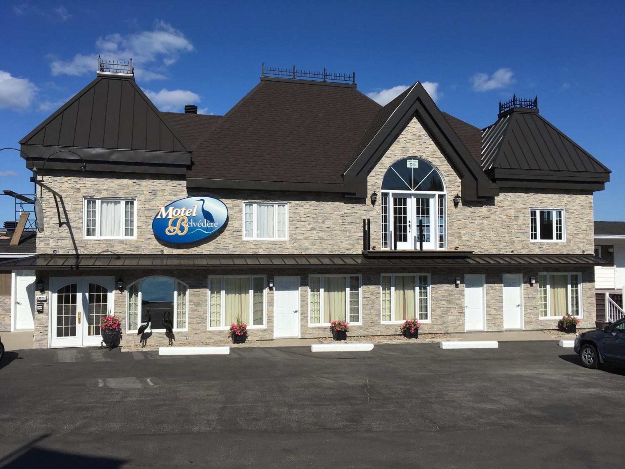 Motel Vue Belvedere Saint-Siméon エクステリア 写真