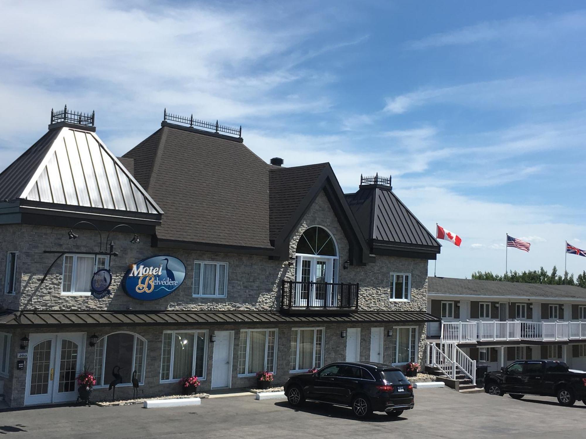 Motel Vue Belvedere Saint-Siméon エクステリア 写真